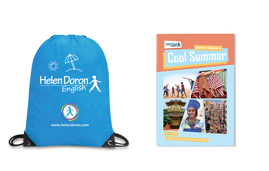 Helen Doron’s Cool Summer Course Activity Books and Bag