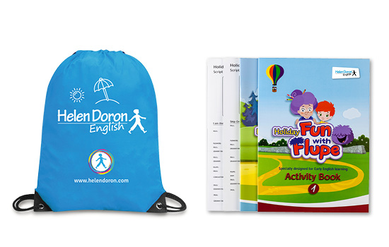 Holiday Fun With Flupe Course Books and Bag