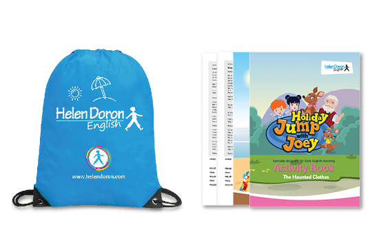 Holiday Jump With Joey Course Books and Bag