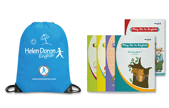 Play On in English Course Activity Books and Bag