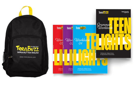 Libri di corso e borsa Teen Lights